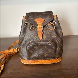 Louis Vuitton Monogram Brown Backpack